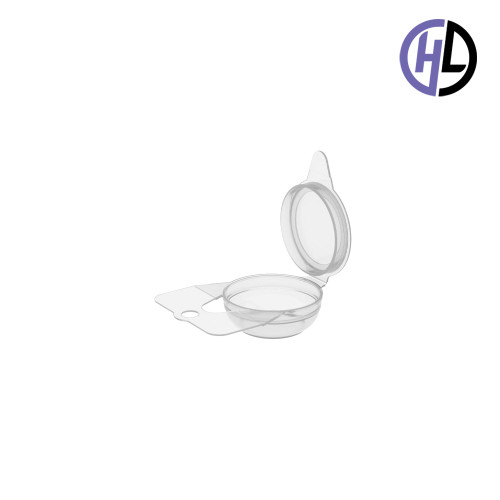 Hinged-Lid | Hang Tab Containers – HL-4121R-HT – Round Vials – 43mm ...