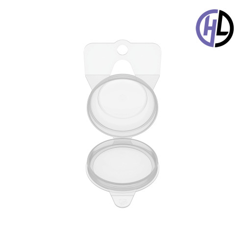 Hinged-Lid | Hang Tab Containers – HL-5121R-HT – Round Vials – 53mm ...